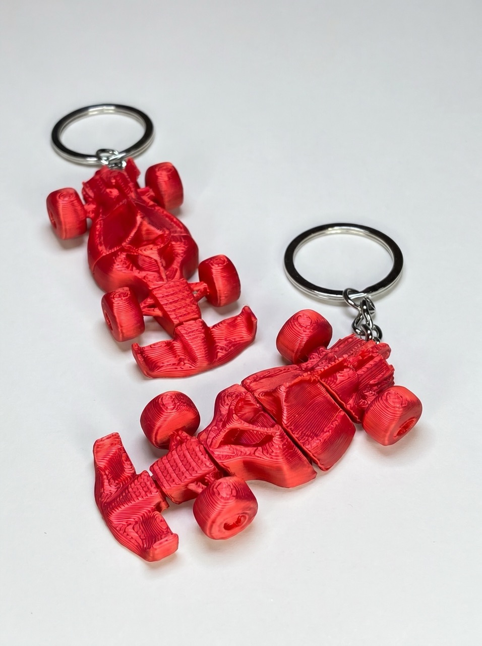 3D keychain Racing car